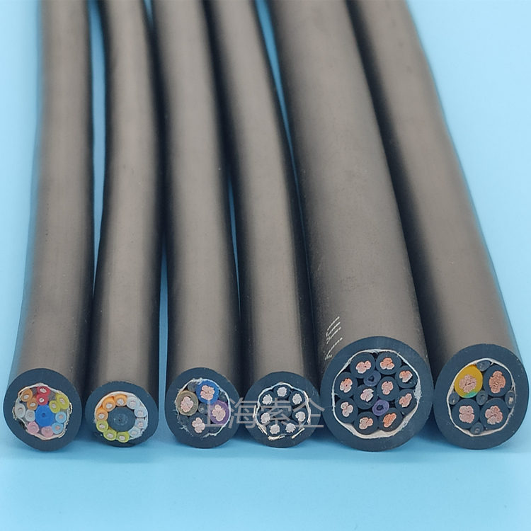 耐油电缆高柔性耐油拖链电缆